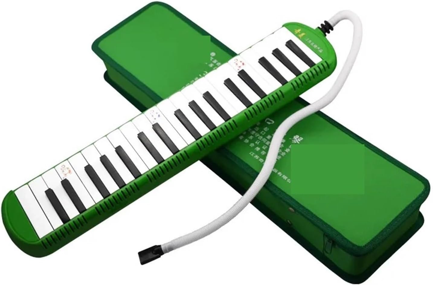 Melodica 37 Keys Melodica Adult Beginner Practice Mouth Harmonica Professional Musical Keyboard Instrument(Pink A)