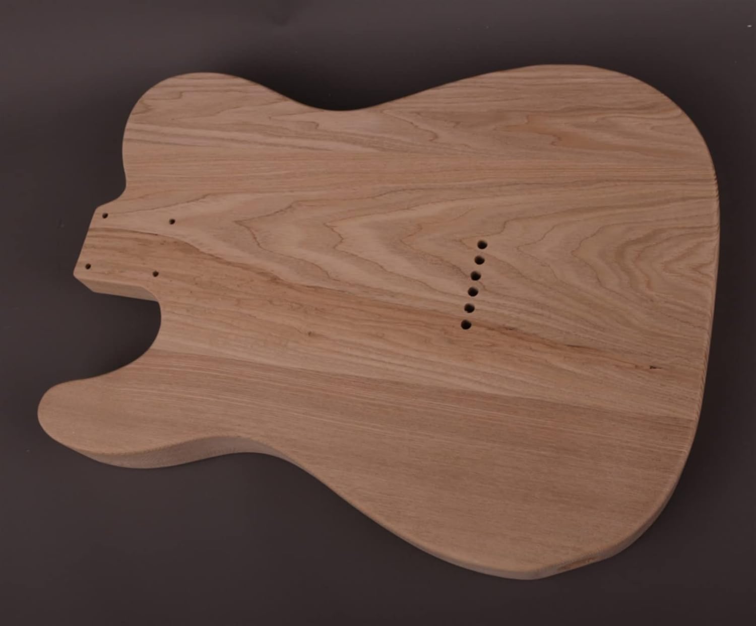 TSTS DIY Electric Guitar Kit Semi-Hollow Body with F Holes Maple Neck 22 Frets Truss Rod Adjust Guitar DIY Accessory