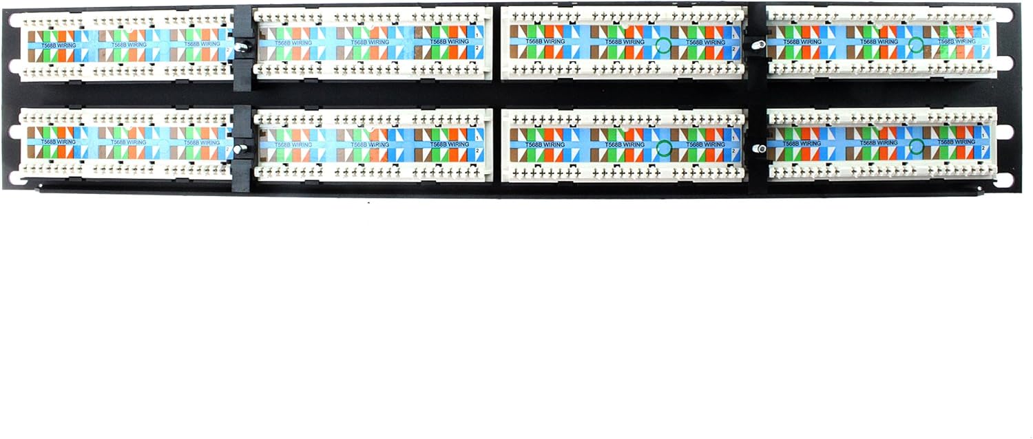 OR-PHD66U48 - Ortronics Clarity 6 Patch Panel, Six-Port Modules, 48-Port