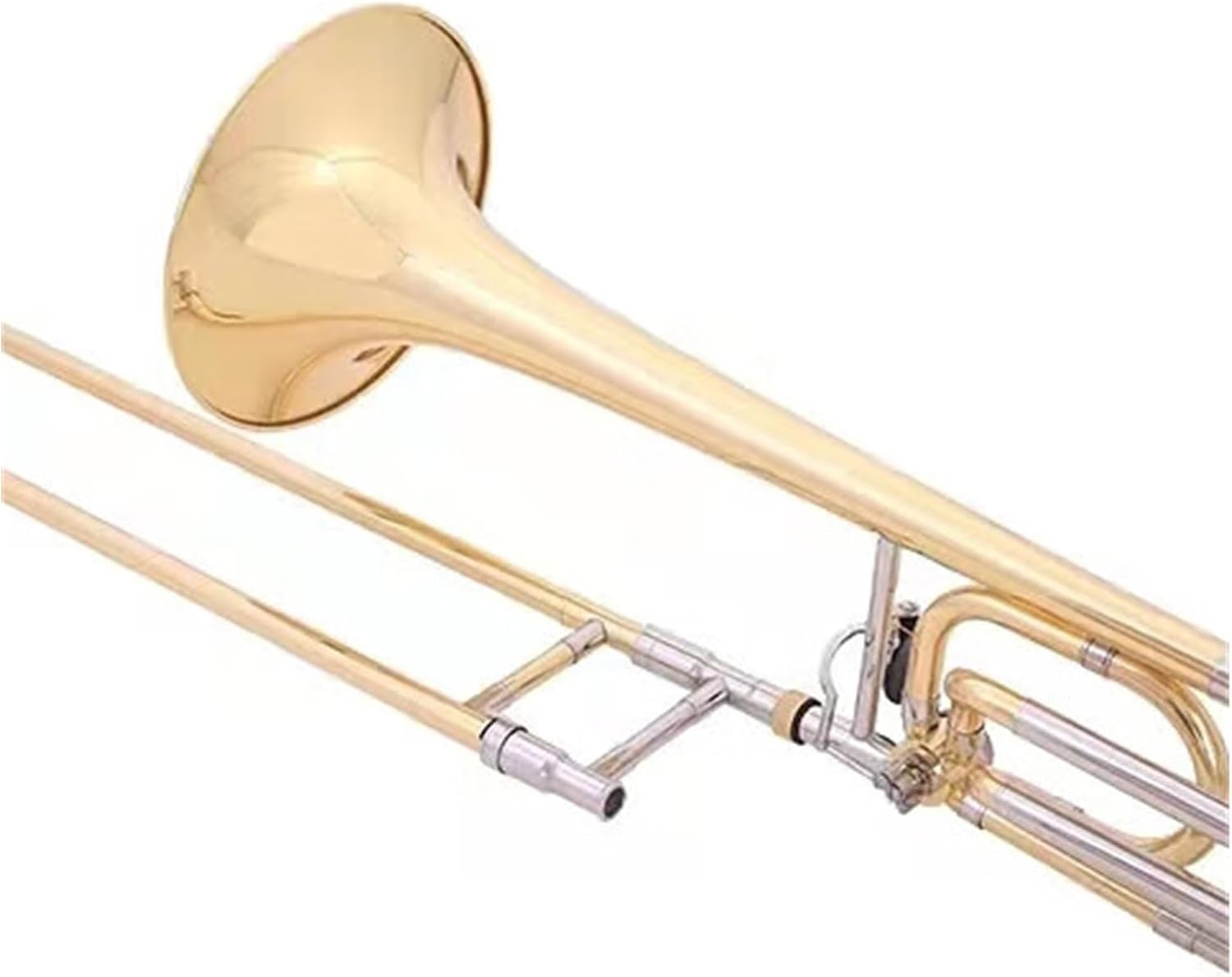 Tenor B flat trombone instrument brass material