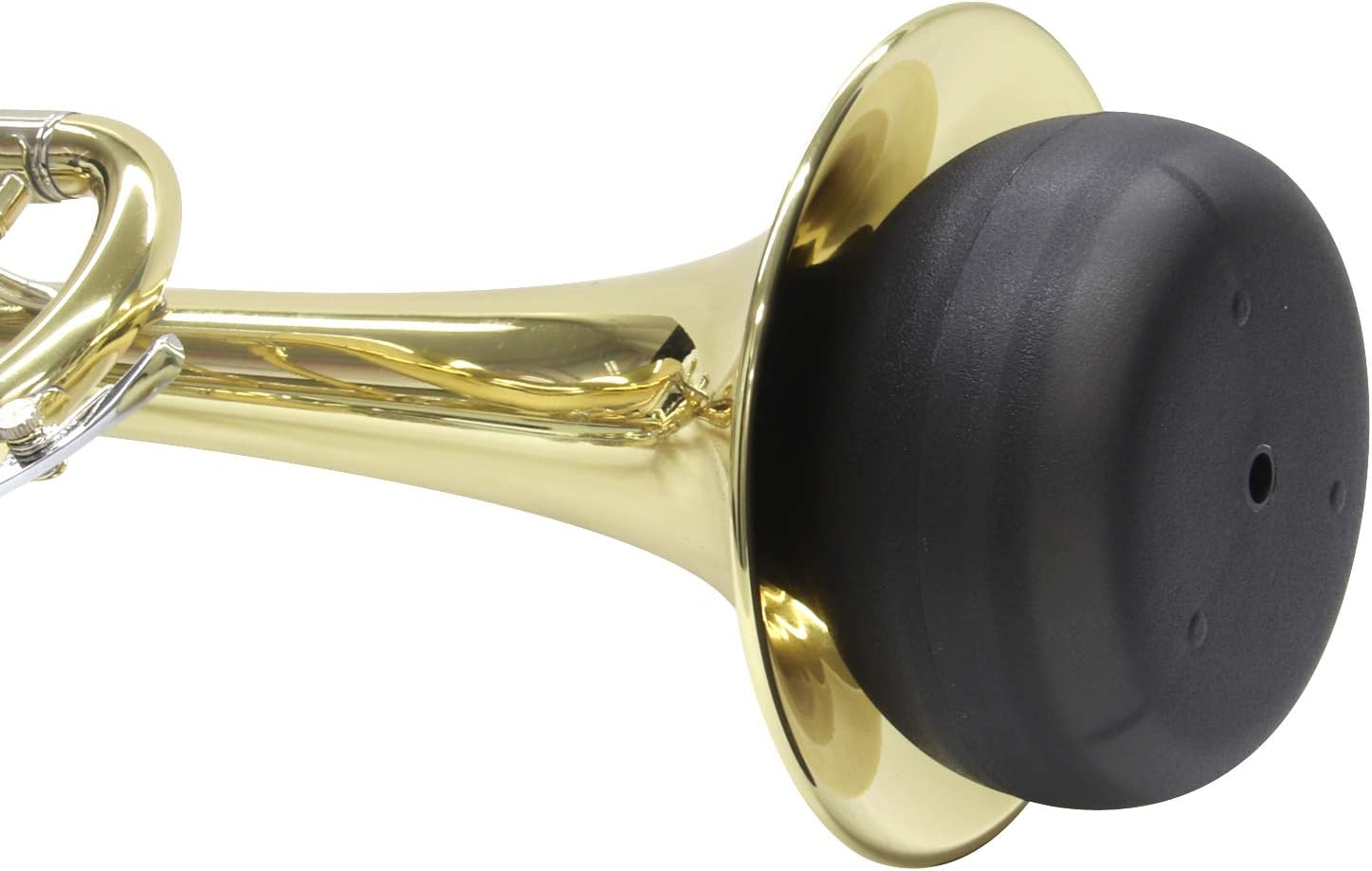 WERYUY Trumpet Mute, Black, Brass, A, Classic, Practice Mute, TP BLACK