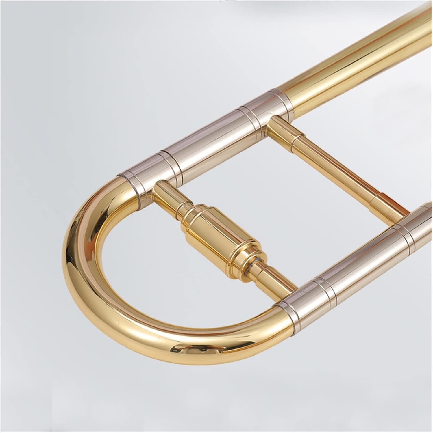 TSTS Professional B-Flat Tenor Trombone Musical Instrument Suitable for Beginners in Playing Students Beginner Trombone