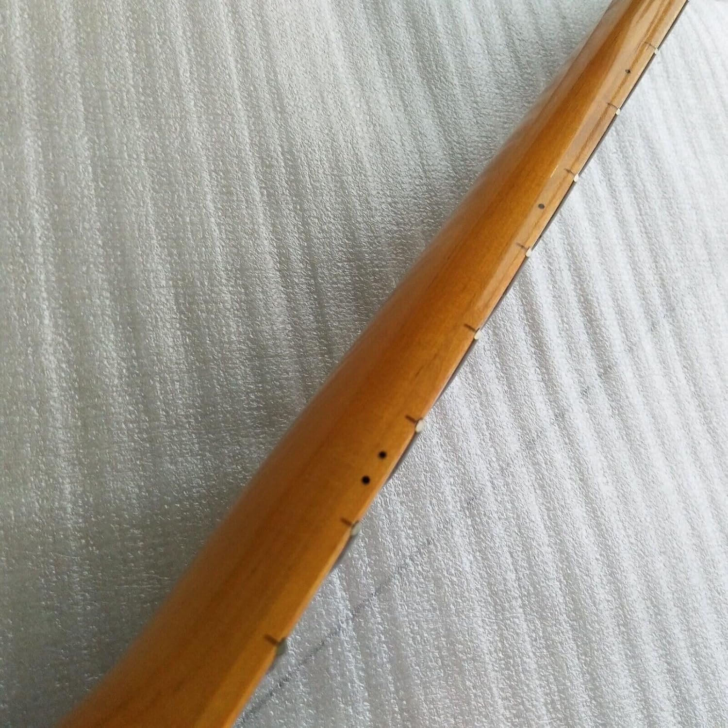 Yellow 4 String 20 Fret Jazz Bass Guitar Neck Maple Fingerboard Dot 34inch