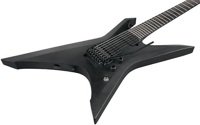 Ibanez XPTB720 X Iron Label 7-String Electric Guitar - Black Flat Bundle with Gig Bag, Tuner, Cable, Picks, Austin Bazaar Instructional DVD, and Polishing Cloth