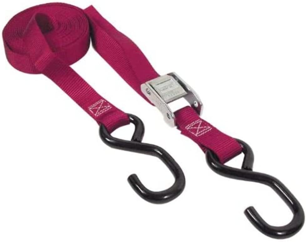 Keeper 1 in. W x 10 ft. L Black Tie Down Strap 300 lb. 1 pk