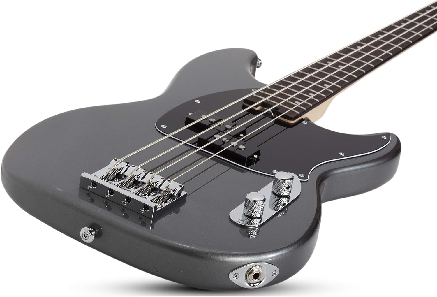 Schecter 1440 Banshee Bass Guitar, Carbon Gray