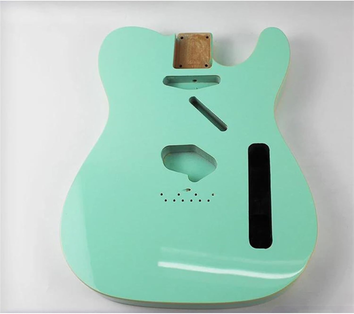 Guitar Body Guitar Replacement Parts Green Body White Edging Design North American Alder Wood Electric Guitar Body