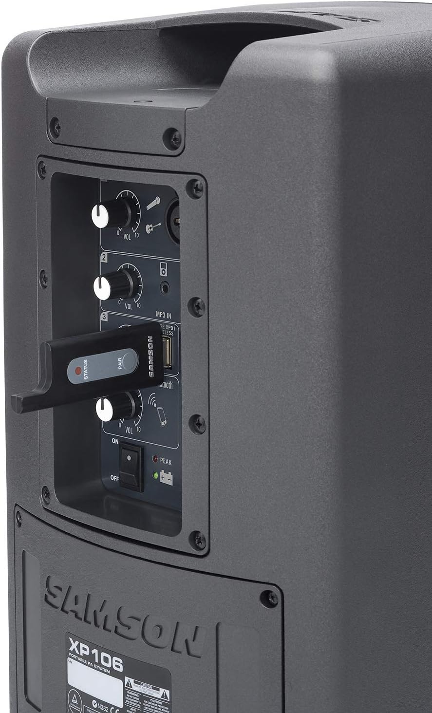 Samson Expedition XP106W Rechargeable PA System with Wireless Microphone