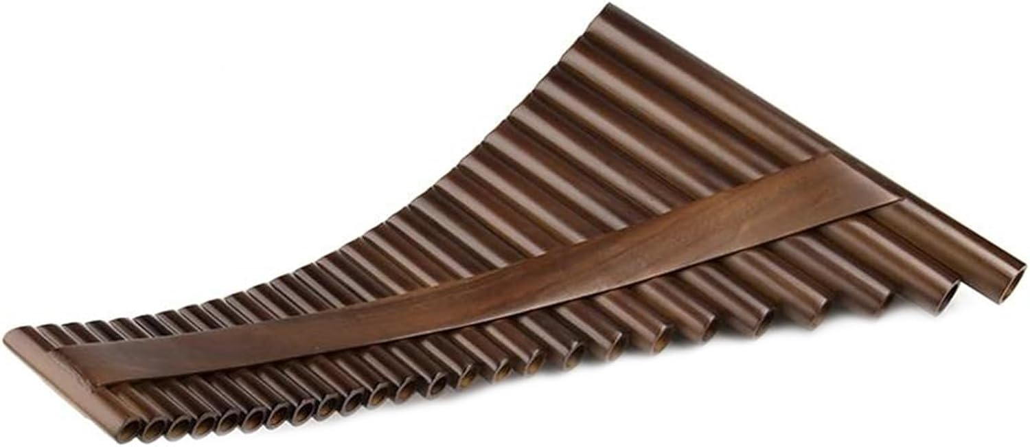 pan flute for beginners Handmade 25 Pipes Pan Flute G Key Right Hand Pan Pipes Traditional Woodwind Musical Instrument Pan Flute