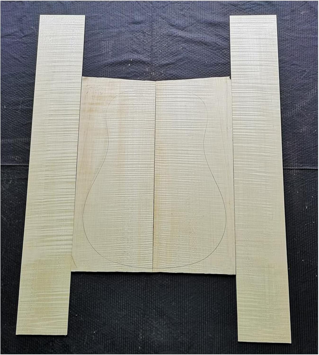 41 Inch Maple Back Side Single Board Guitar Material Guitar Making Material DIY Guitar Kit (Color : 4)