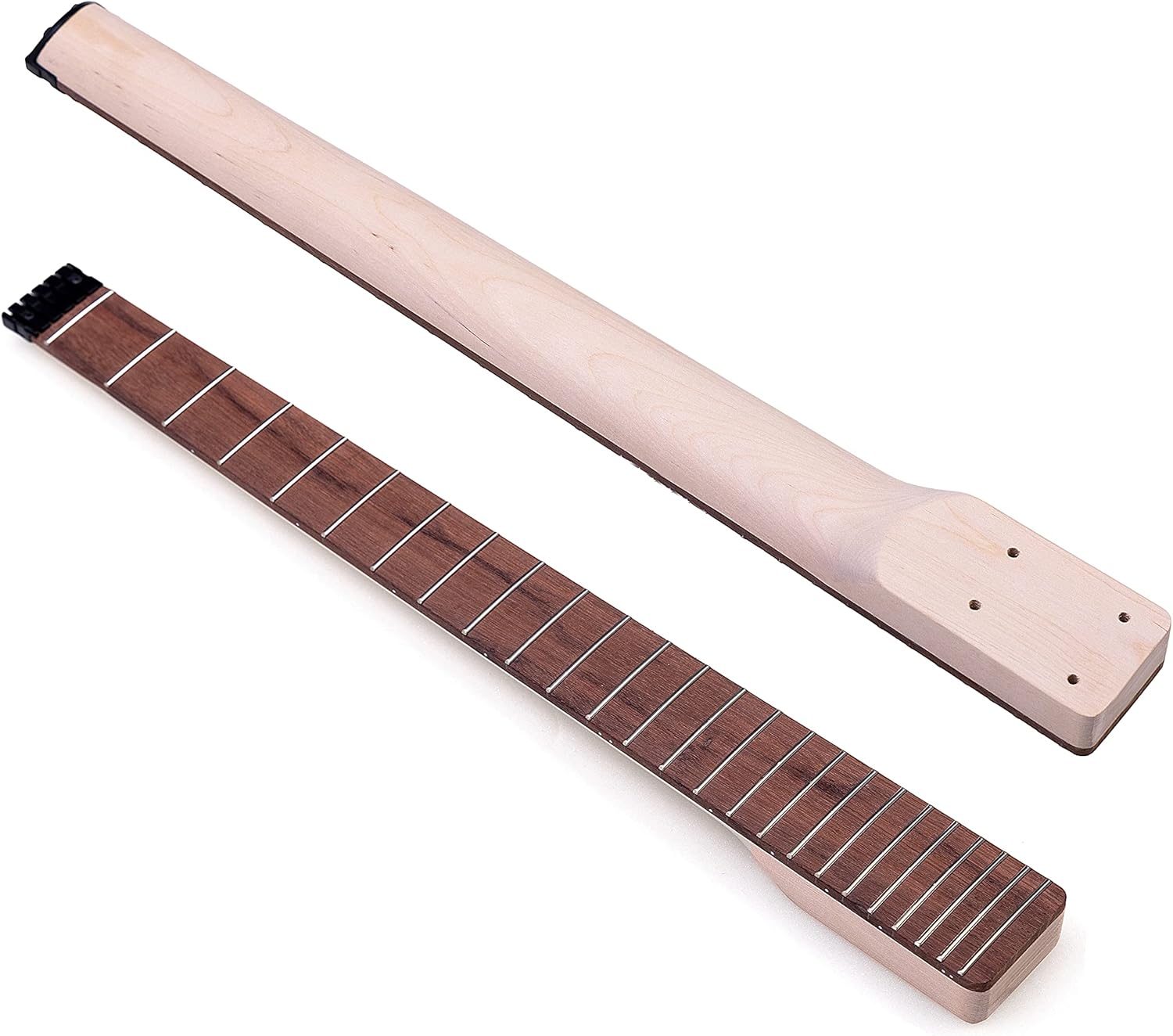 DIY Headless Electric Guitar kits, Elm Body, H-H Pickup Configuration, Natural