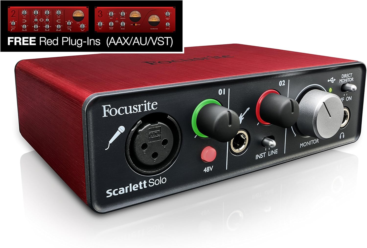 Focusrite Scarlett Solo Compact (1st Gen) USB Audio Interface