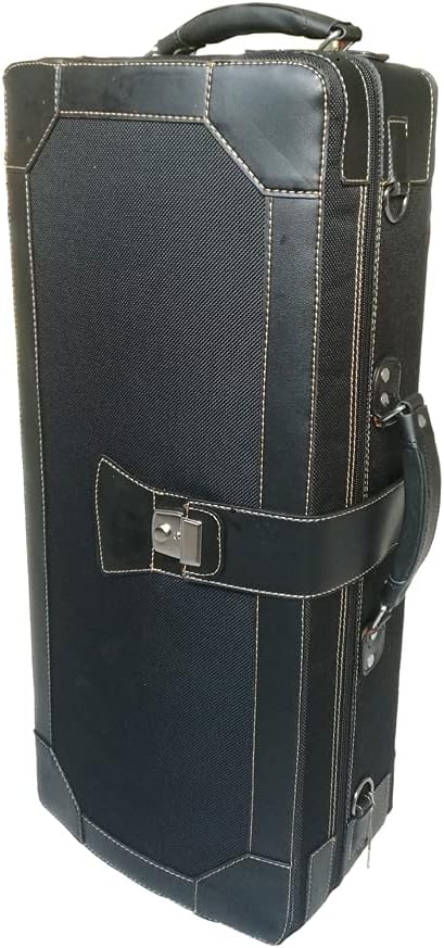 Pro use shiny black nickel plated alto saxophone with rich flower engravings