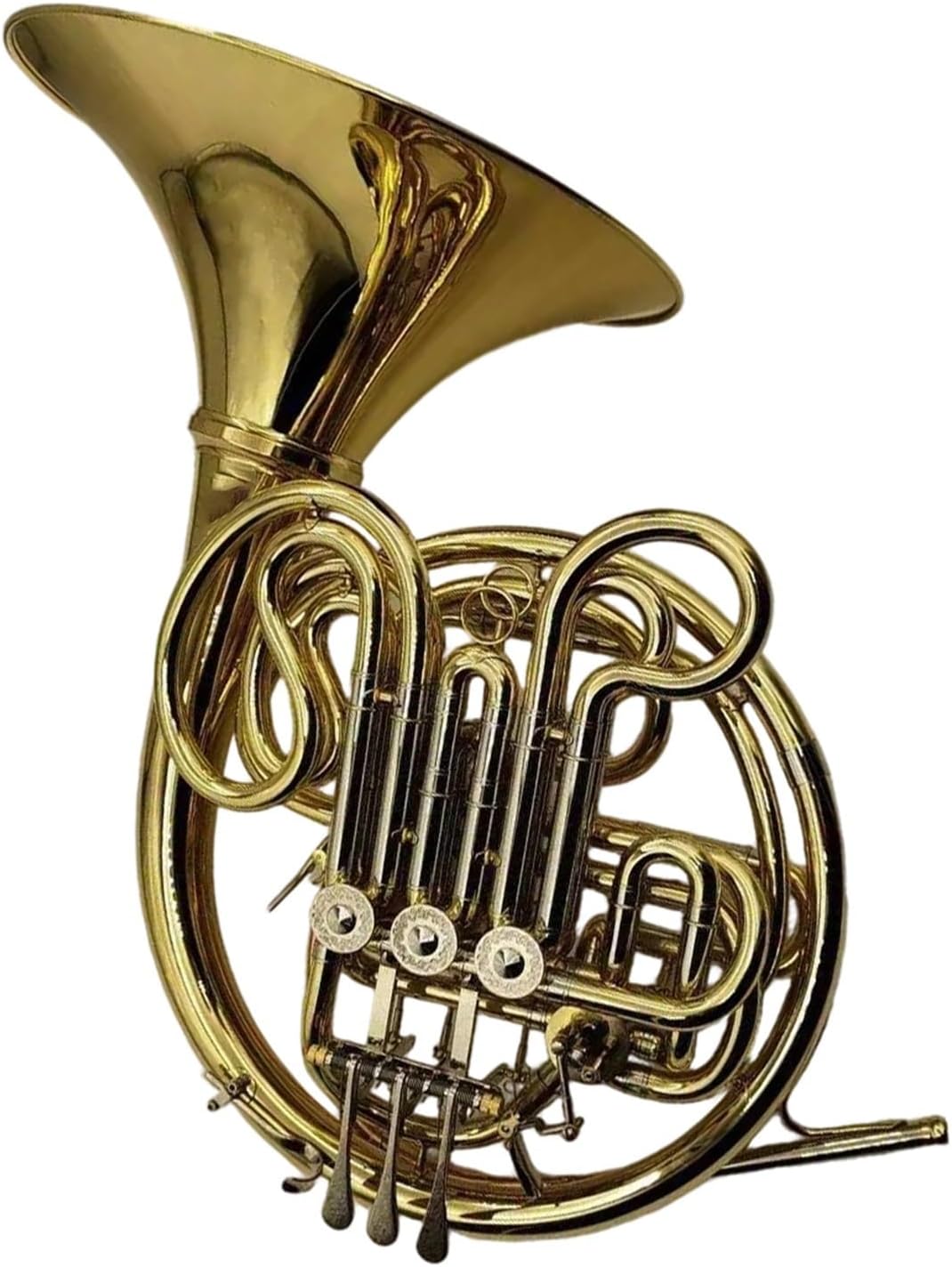 4 Key French Horn French Horn B F 4 Key Gold Double Brass Solid Professional Instrument With Case