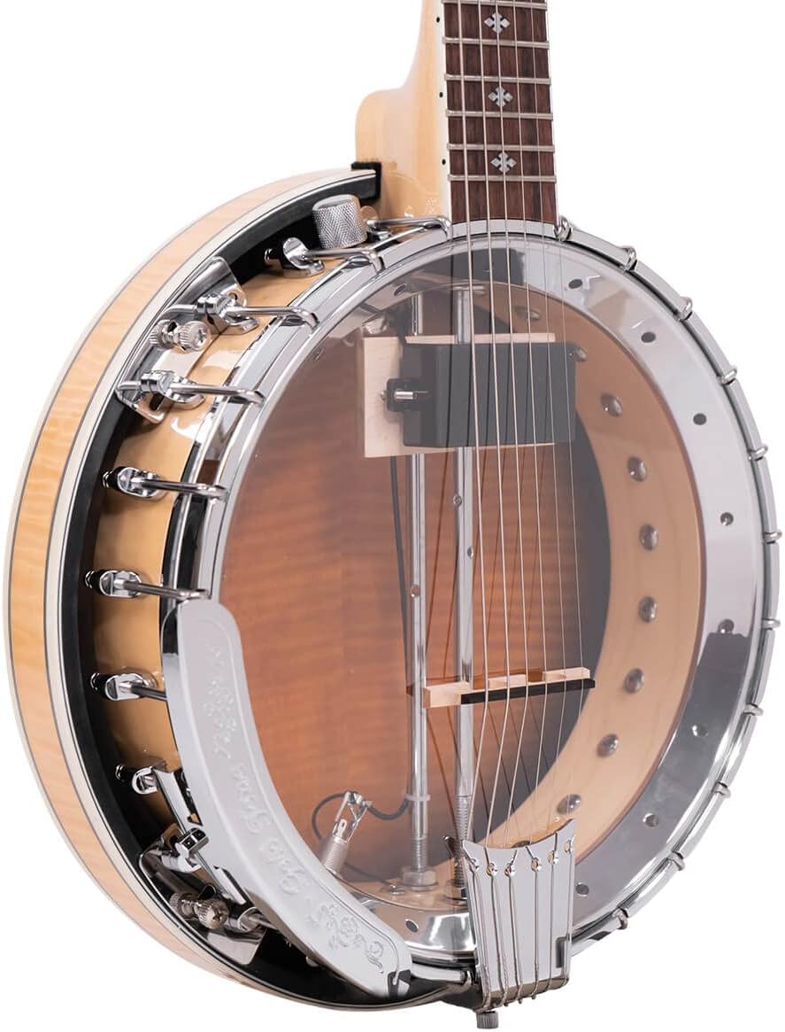 Gold Tone GT-750 Banjitar Deluxe Banjo (Six String, Rosewood)