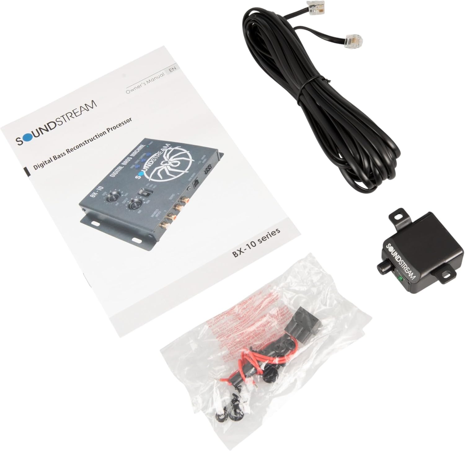 Soundstream BX-10 – Bass Enhancer Processor | Car Audio Bass Restoration Processor with Remote Control | Epicenter Alternative for Factory & Aftermarket Sound Systems | Subwoofer Bass Booster