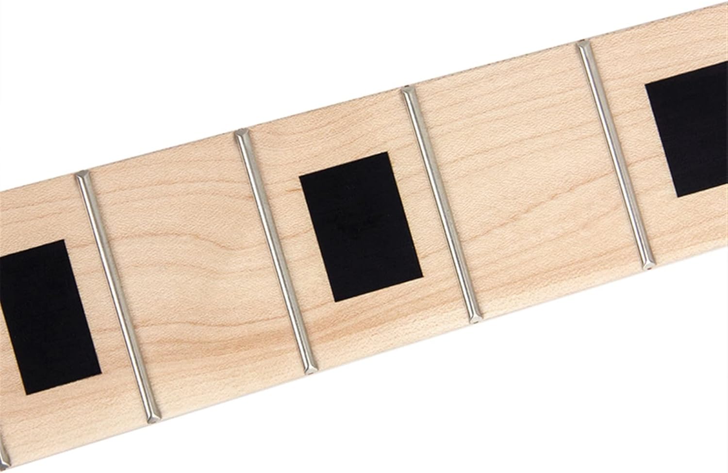 Electric Bass Guitar Neck for 4 String DIY Unfinished Maple Nut 21 Frets Bolt On Guitar Unfinished Guitar Neck (Color : Maple Fretboard)