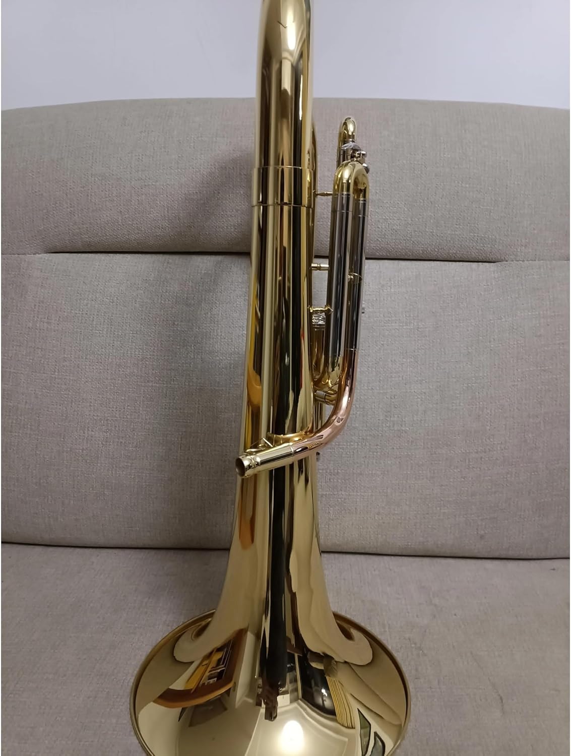 Beginner euphonium Original Brass Gold-plated Baritono B-flat Tenor Professional-grade Tone Three-key Euphonium Instrument Trumpet Horn
