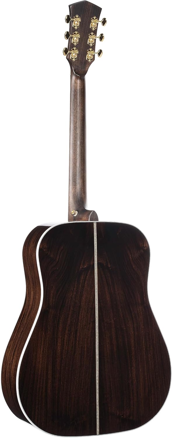 Cort 6 String Acoustic Guitar, Right, Light Burst, Full (GOLDD8LB-U)