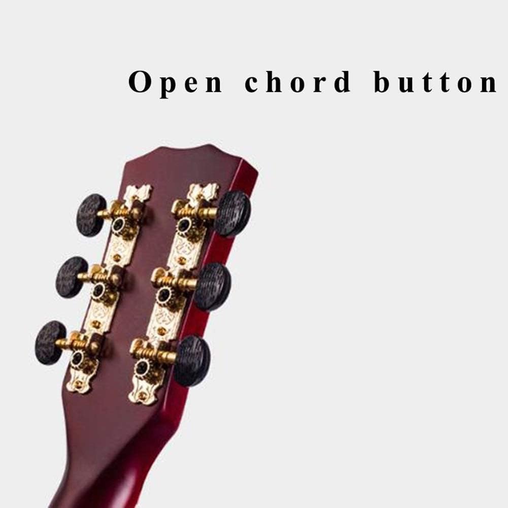 Full Size Guitar Acoustic Guitar 38 Inches Beginner Kit Youth Student Adult Practice Classical Guitar Portable Natural Musical Instrument Beginner Acoustic Guitar Starter Package Student G (D 38 inch)