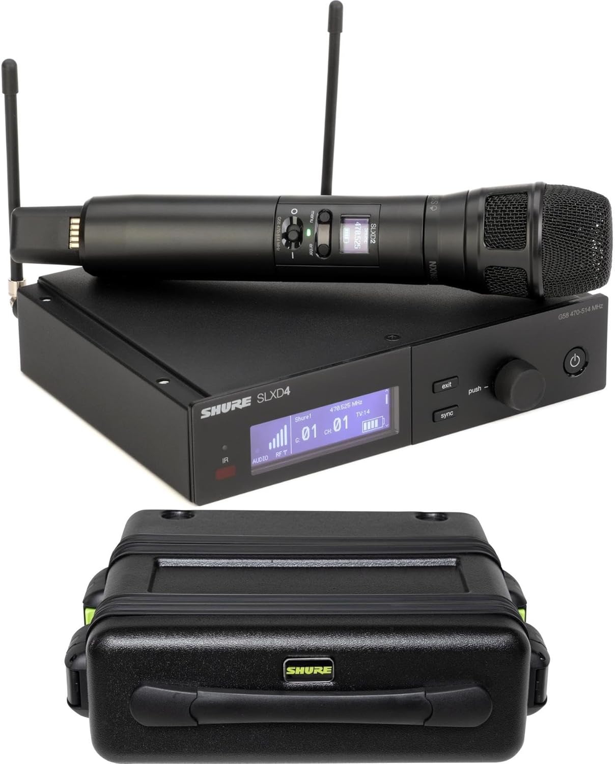 Shure SLX-D/Nexadyne Digital Wireless Microphone System with Case