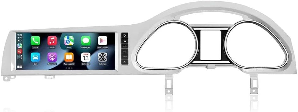Car Stereo for Audi Q7 2010-2015 Stereo Replacement Android 13 with Carplay Android Auto 10.25 Inch IPS Screen Car Radio GPS Navigation Support Bluetoo SWC DSP RDS 4G WiFi(8G+128G RHD MMI 3G)