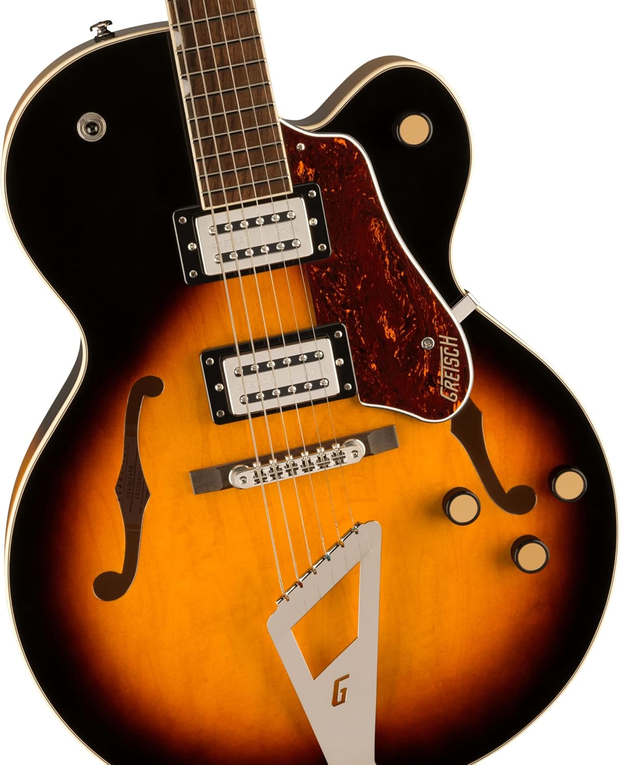Gretsch G2420 Streamliner Hollowbody Electric Guitar with Chromatic II Tailpiece - Aged Brooklyn Burst