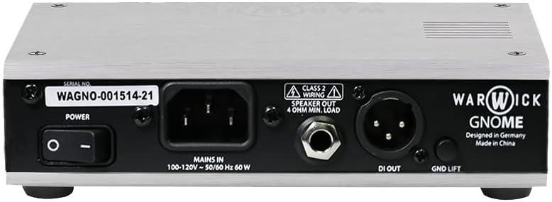 Warwick Gnome - Pocket Bass Amplifier Head