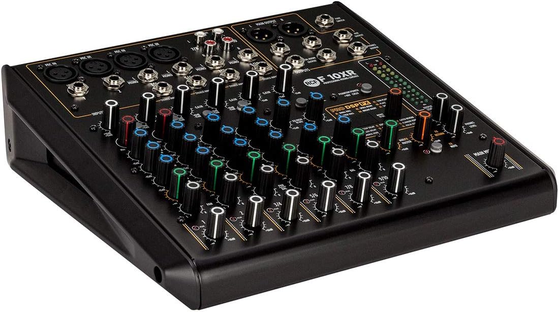 RCF F-16XR 16-Channel Mixing Console With Multi-Fx & Recording Mixer Multi-Effects