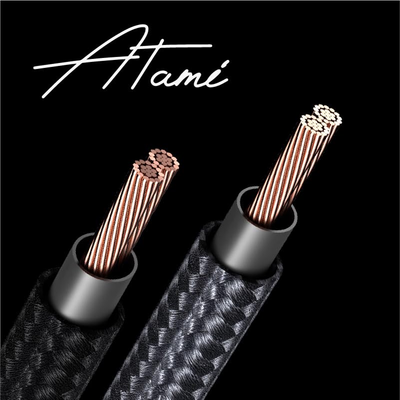 Moondrop Atami Headphone Upgrade Cable with 4.4mm Fully Balanced Plug Without Microphone (Dual 3.5mm)