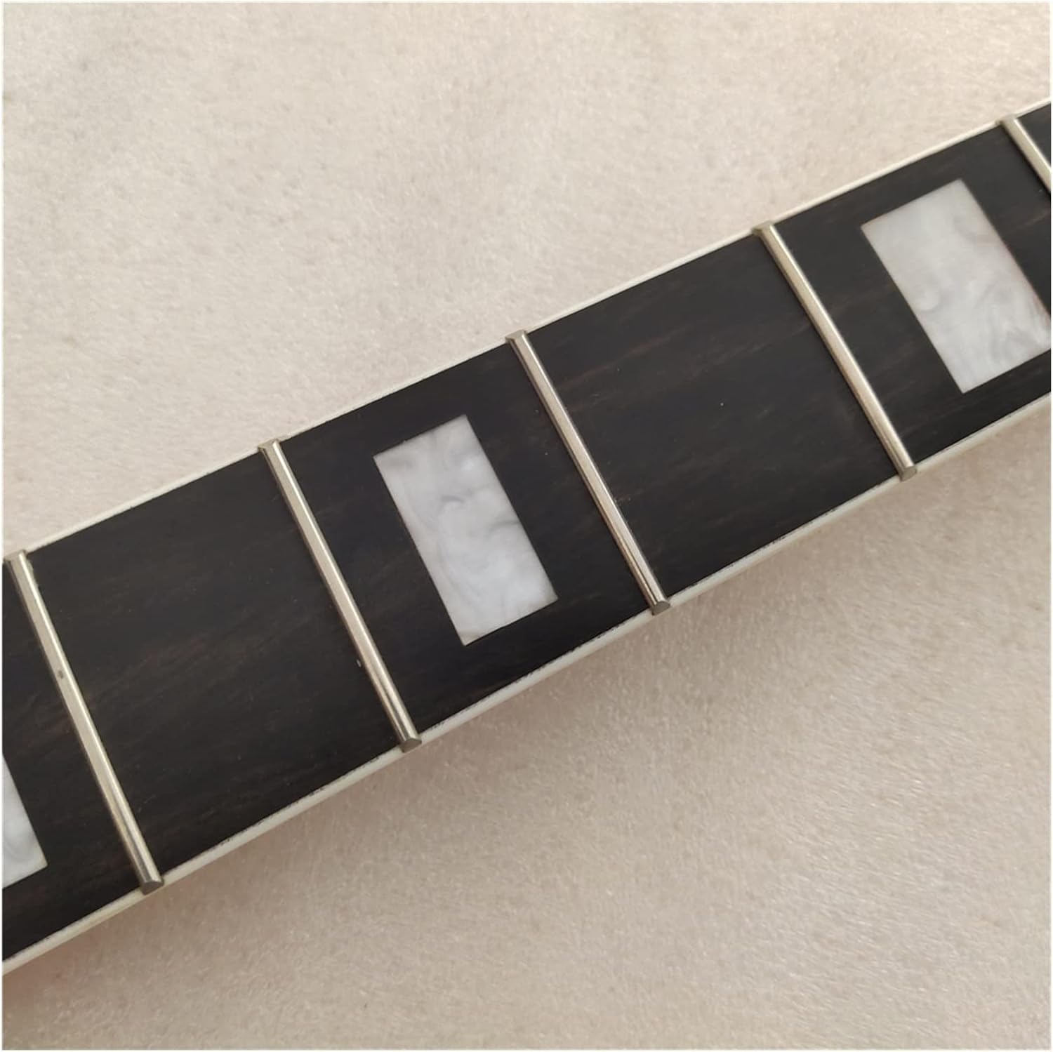 TSTS 4 String Maple 20 Frets Bass Guitar Neck Replacement Ebony Fingerboard 34 Inch Guitar ​Neck Replacement