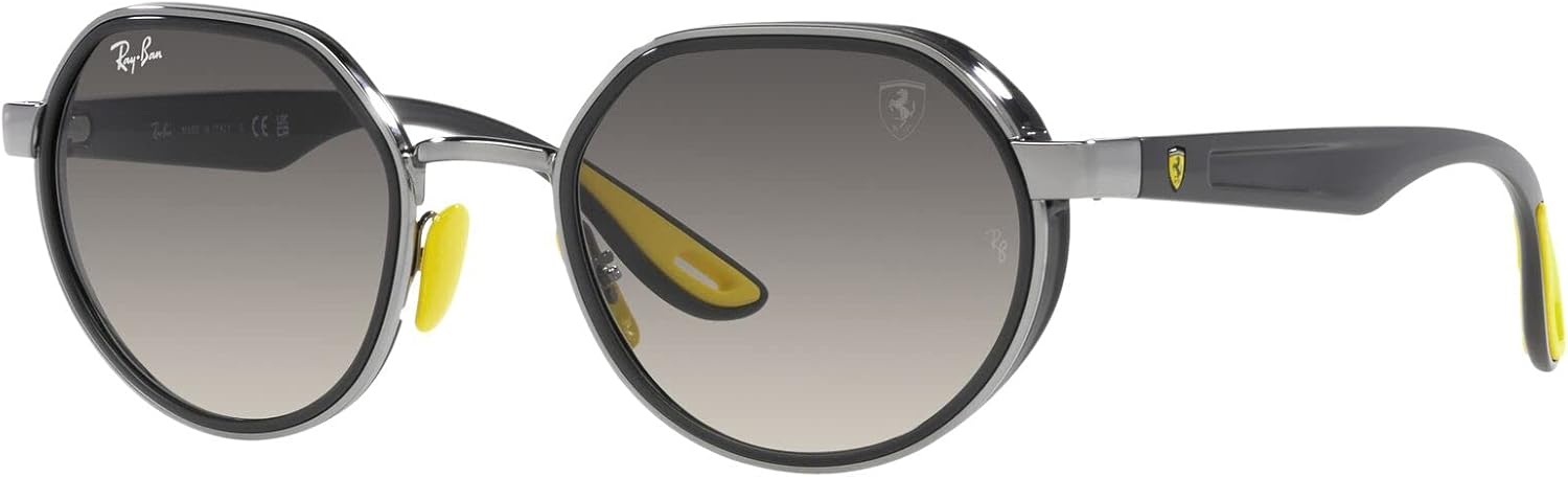 Ray-Ban RB3703m Scuderia Ferrari Collection Round Sunglasses