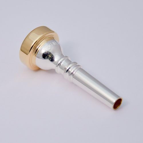 24K Gold Rim & Cup Bach Cornet Mouthpiece, 7EW