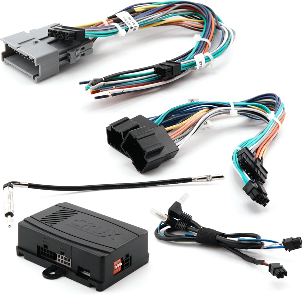 SWRGM-51 Radio Replacement Interface to retain Factory Steering Wheel Control and Warning Chime functions on select GM LAN 11-Bit vehicles with Bose Amplified and Non-Amplified Systems (2006-2011)