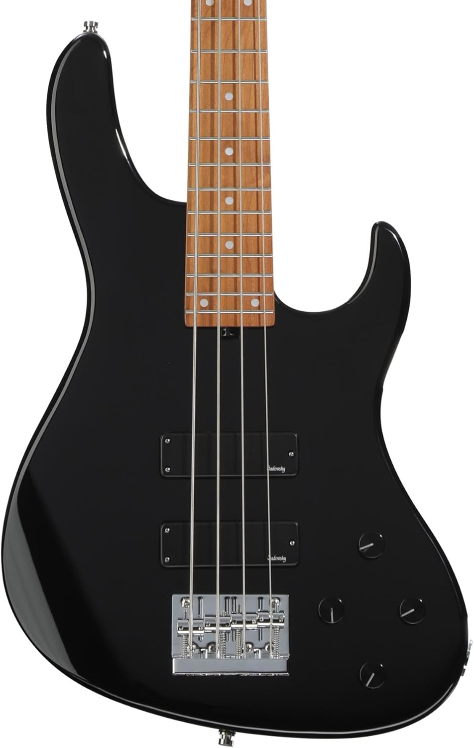 Sadowsky MetroExpress Modern Bass Guitar - Black, Maple Fingerboard