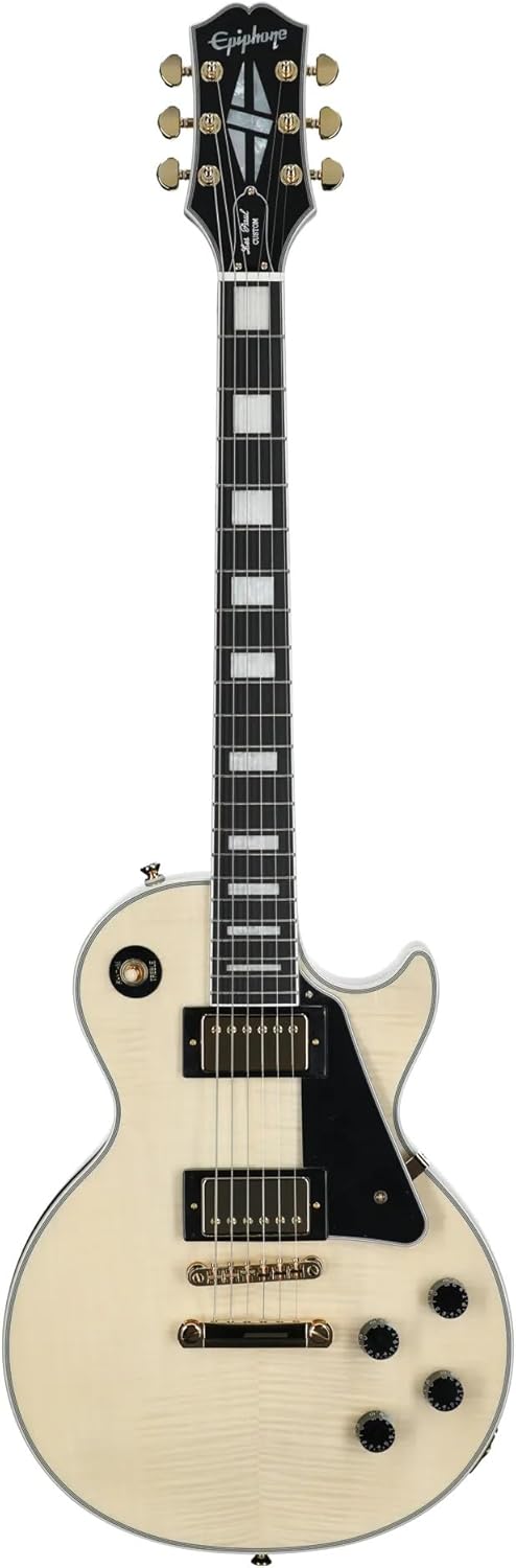 Epiphone EXCLUSIVE Les Paul Custom Figured, Natural with Bag