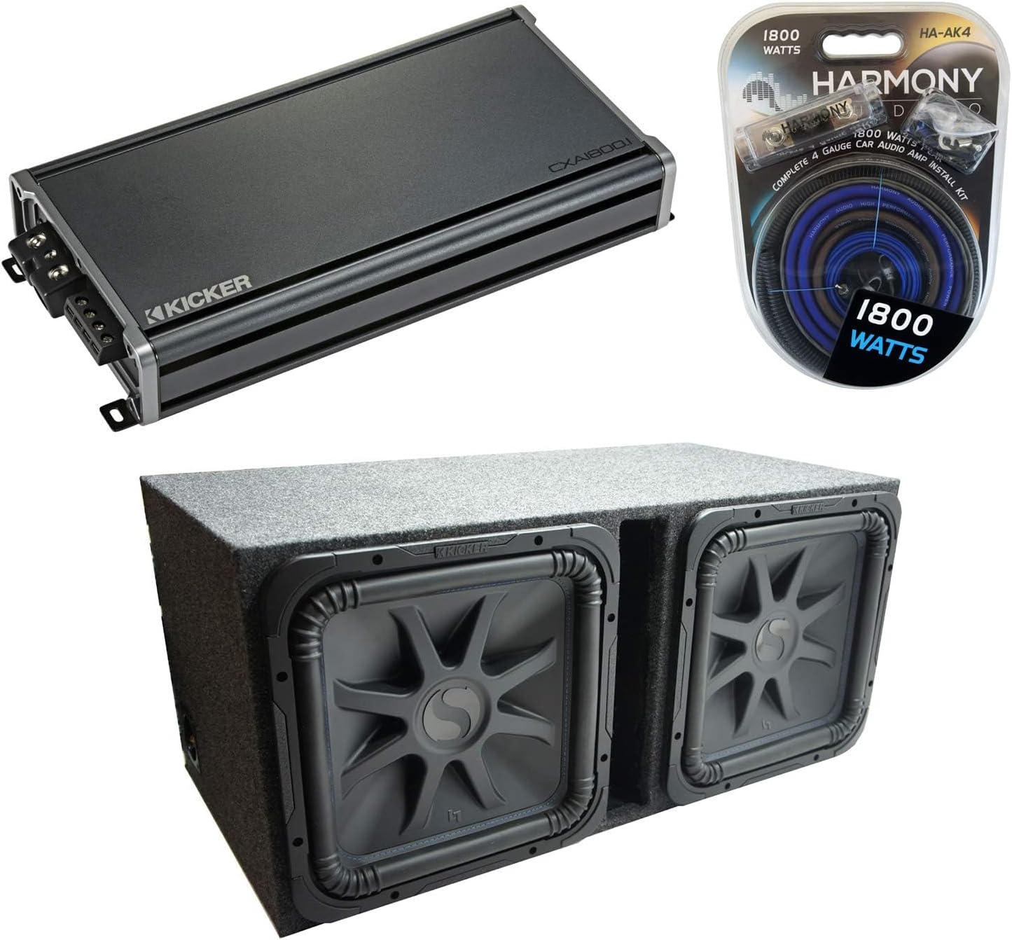 American Sound Connection Kicker 44L7S154 Square L7 Solo-Baric 15