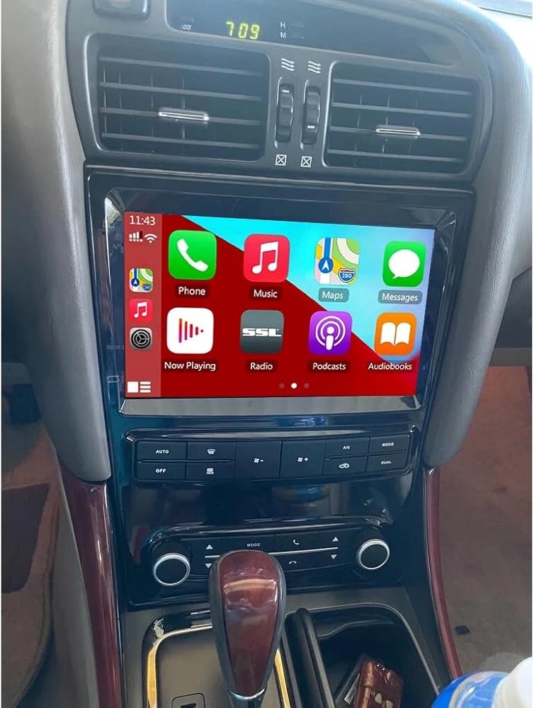 Car Stereo 2-Din Digital Media Receiver for Lexus GS300/GS400/GS430 1998-2005, Car Audio Receivers with CarPlay Android Auto 9