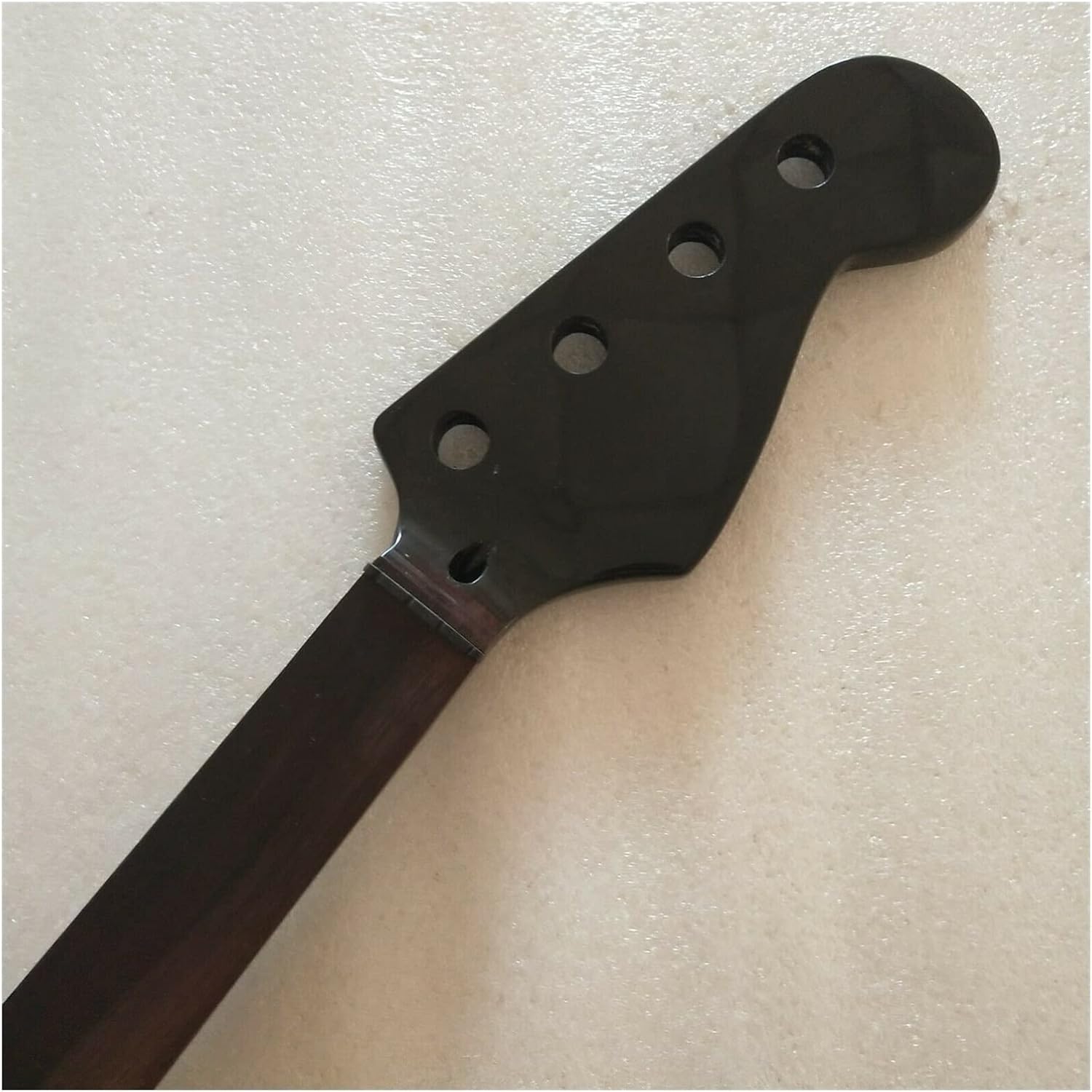 Fretless Maple 20 Fret Bass Style Bass Guitar Neck Replacment Black Electric Guitar Neck