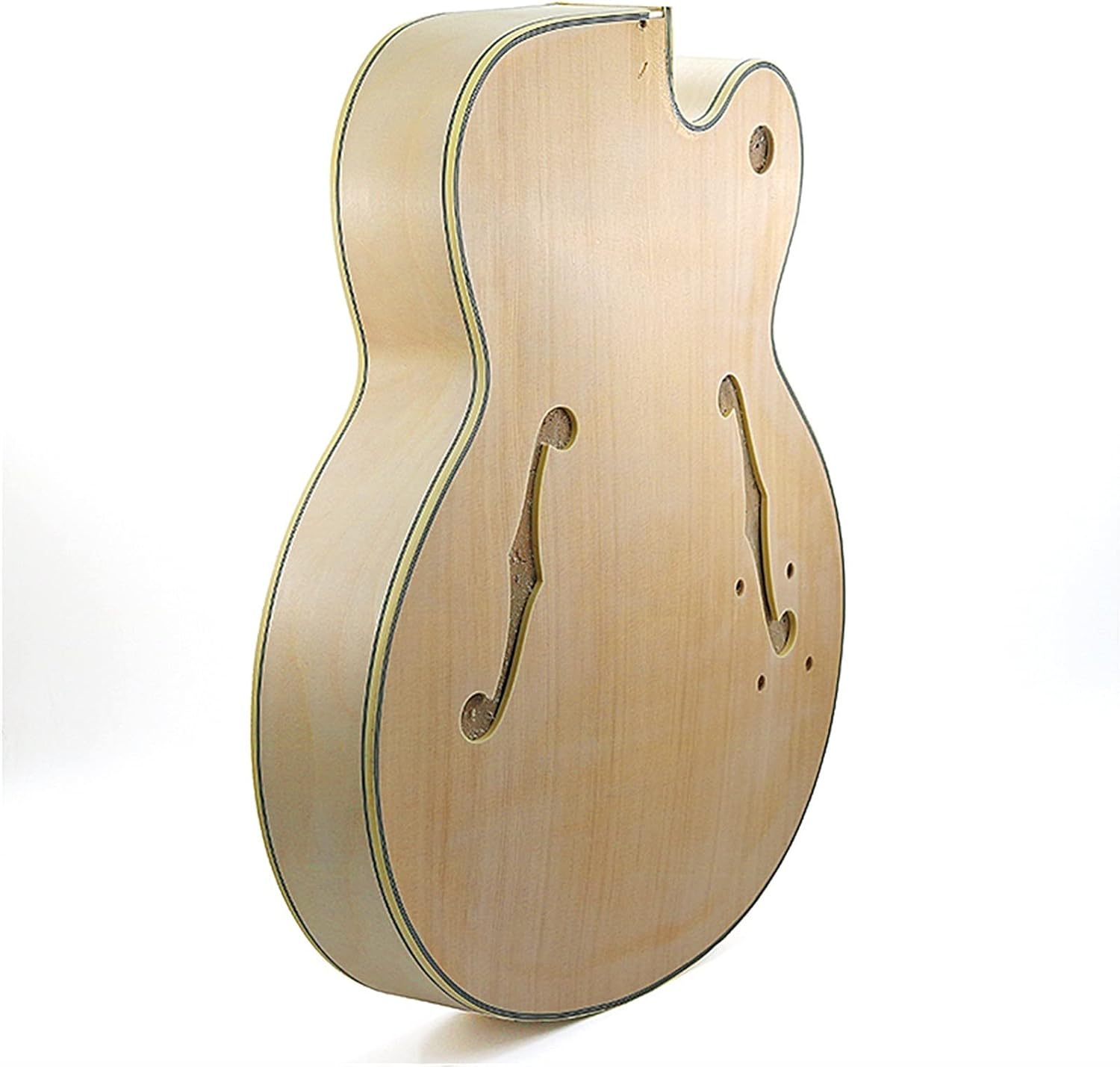 DIY Guitar Kits Broadway Jazz Guitar Body Sound Barrel Spruce Plywood Panel Maple Plywood Back