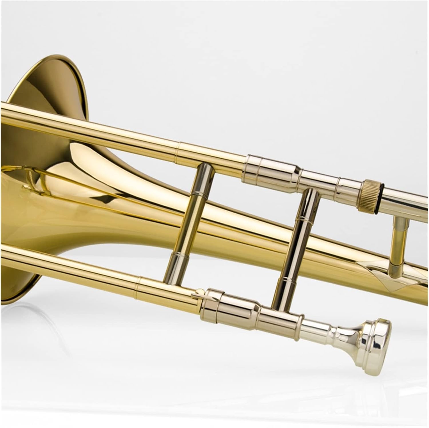 FLFL Student Trombone B Flat Tenor Trombone is Suitable for Students and Beginners