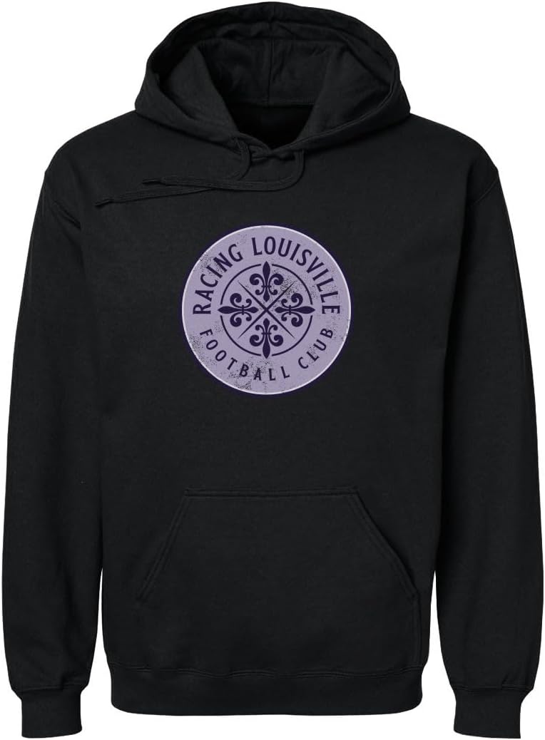 500 LEVEL Racing Louisville FC Vintage Primary Logo Men's Hoodie Sweatshirt