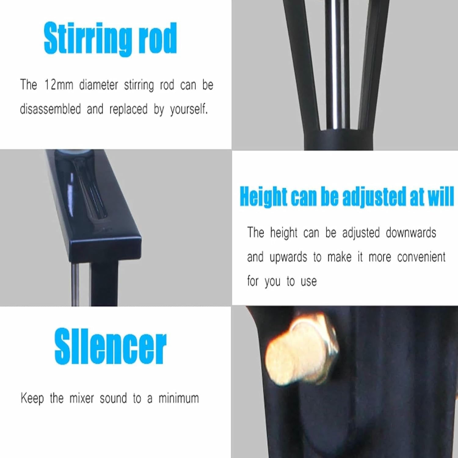 5 Gallon Pneumatic Paint Mixer Air Agitator Coatings Mixing Machine Ink Mixing Machine with Stand Automatic Lifting for Viscous Liquid Ink Dye-