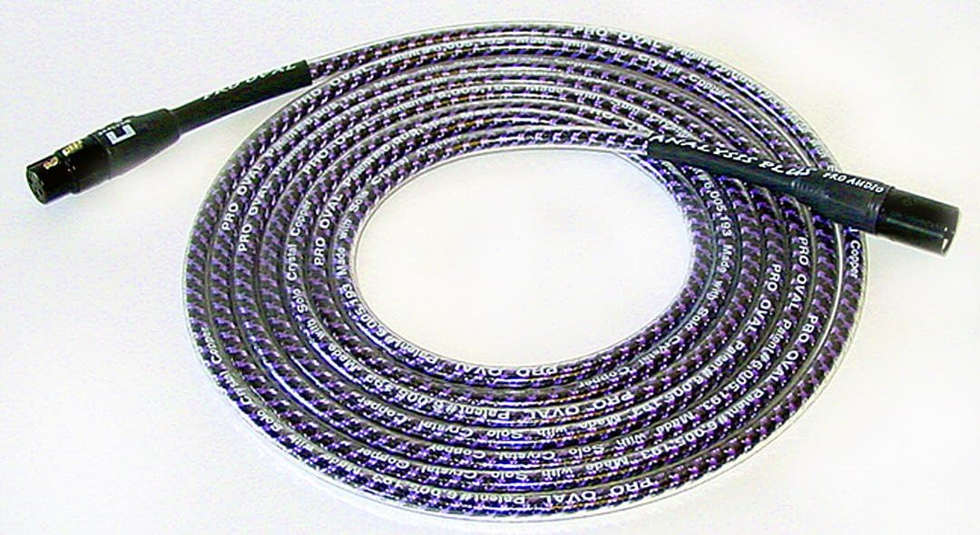 Analysis Plus Pro Oval Studio Mic Cable (15 Feet)