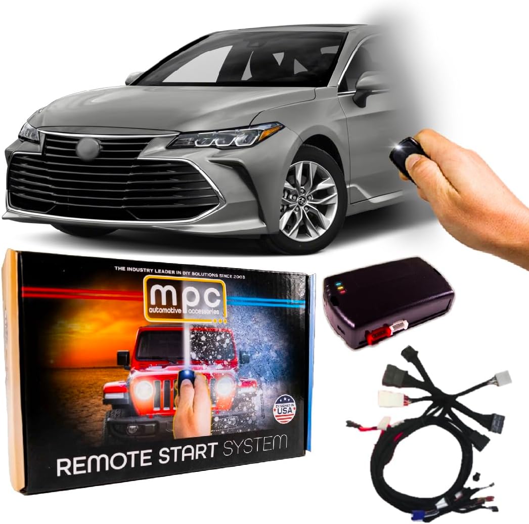 MPC Remote Start Kit Compatible with Toyota Avalon 2019 || Plug and Play || Push Lock 3X to Start || USA Tech Support