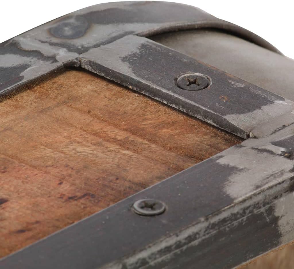 Industrial Style 3 Piece Wall Shelf Set,Floating Shelves,Wall Storage Shelves,Wall Mounted Shelf Organizer Display Shelf,for Living Room,Bedroom,Kitchen,Office,Solid Mango Wood