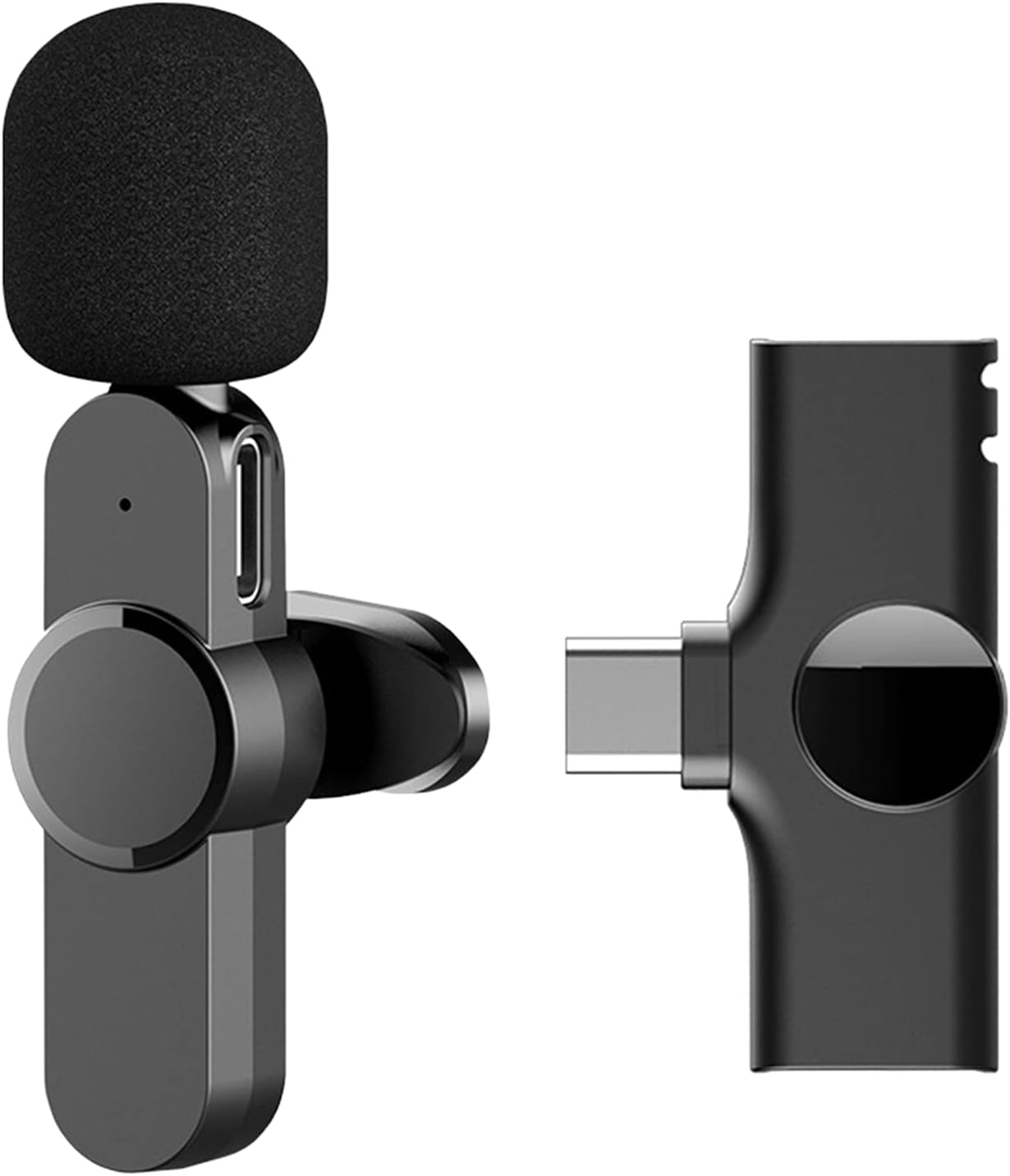 pistro TYPE-C Wireless Lavalier Microphone Video Recording Vlogger Live Stream Mic