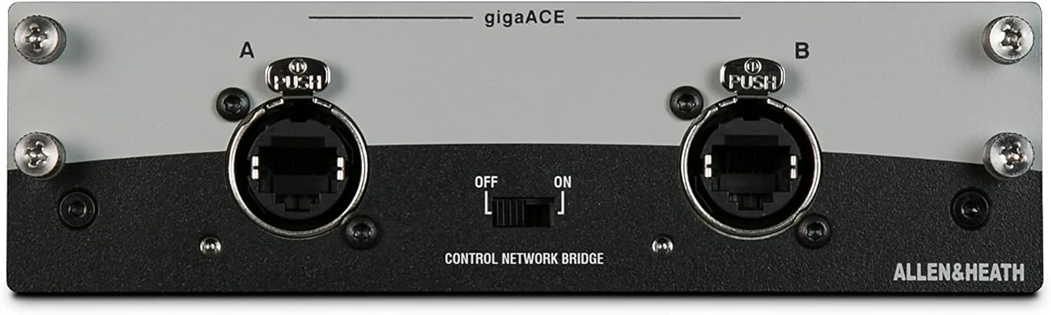 Allen & Heath gigaACE Audio Networking Card for Avantis, dLive C Class and S Class Surfaces and Mix Racks
