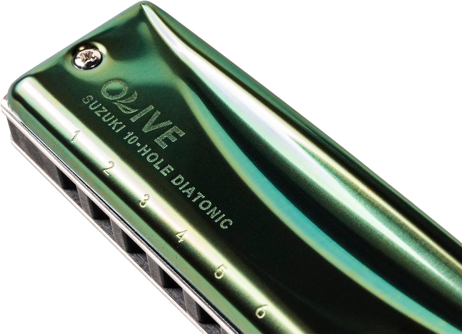 SUZUKI Harmonica, Green Olive-G