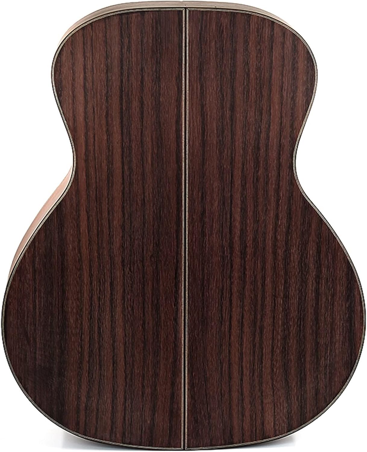 Rosewood Folk Guitar Full Single Finished Barrel Combination Rosewood Back Side Spruce Veneer DIY Guitar Material Unfinished Guitar Body